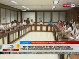 Rep. Teddy Baguilat at Rep. Danila Suarez, pinag-aagawan ang minority bloc ng Kamara