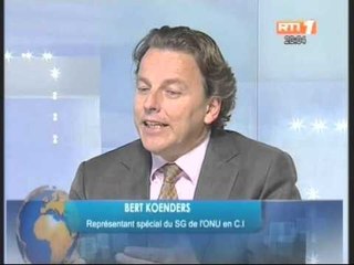 Le représentant spécial de l'ONU en Côte d'Ivoire, l'invité du journal