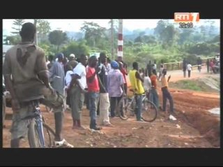 Mobiisation des populations de la Marahoué pour l'arrivée du président de la republique