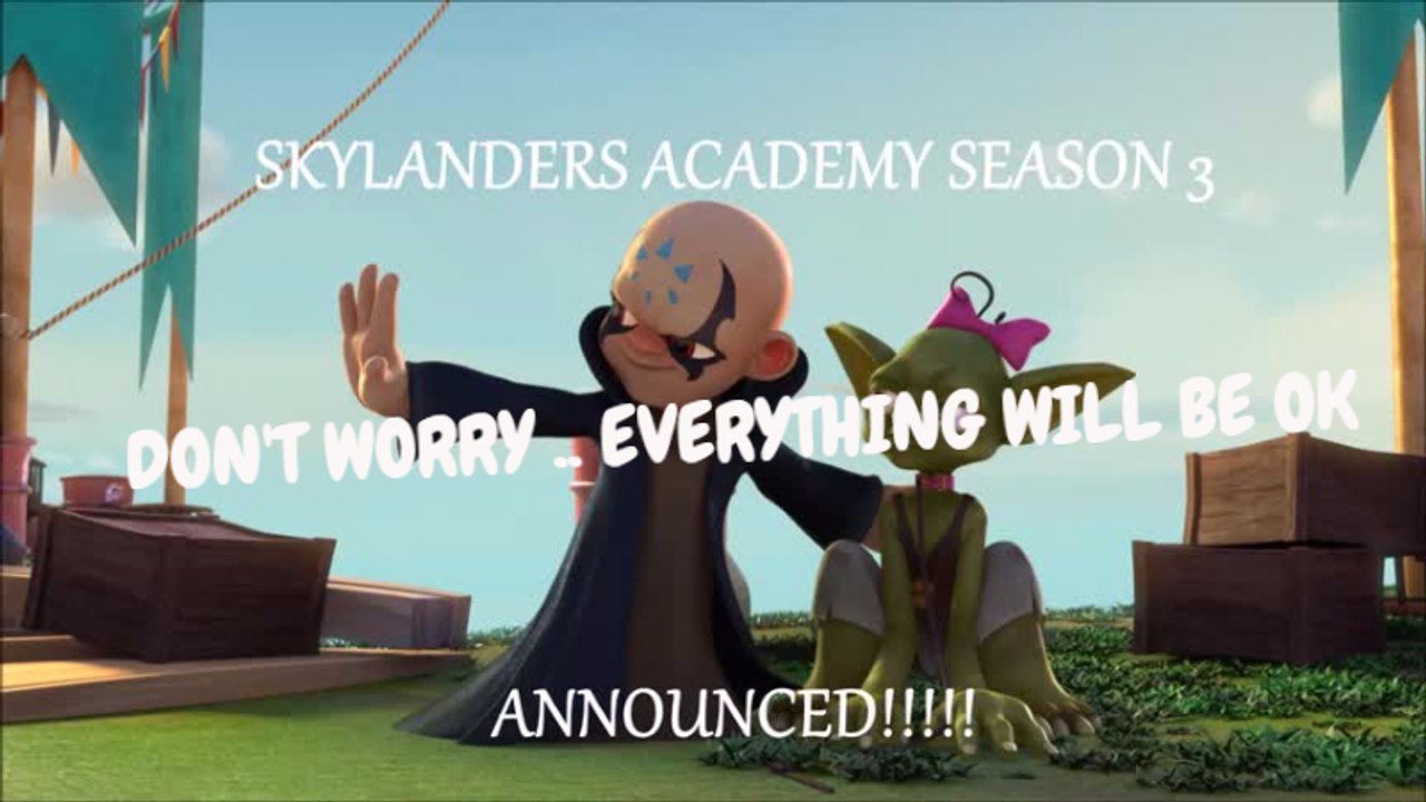 SKYLANDERS ACADEMY Renewed for THIRD SEASON ON NETFLIX