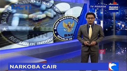 BNN Ungkap Jenis Narkoba Baru Berbentuk Cair