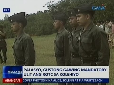 Saksi: Palasyo, gustong gawing mandatory ulit ang ROTC sa kolehiyo