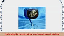 Custom Etched USMC Emblem on 13 Oz White Wine Glass Set of 4 8b214ca8