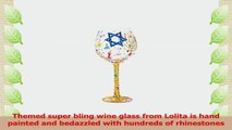 Santa Barbara Design Studio Hanukkah Lolita Super Bling Wine Glass Multicolored 126886bf