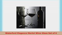 Waterford Elegance Merlot Wine Glass Set of 6 b0f214b2