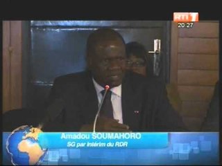 Le sécrétaire général du RDR reçoit les chefs de cantons