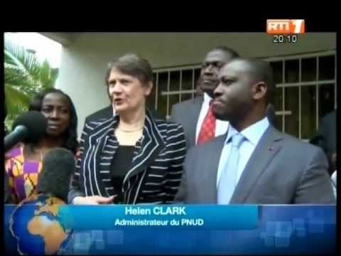 Echanges entre l'administrateur du PNUD et le président de l'assemblée nationale Soro Guillaume