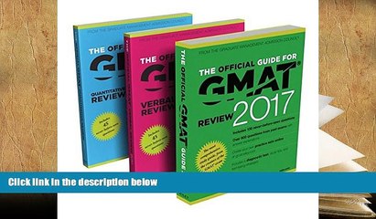 Read Online The Official Guide to the GMAT Review 2017 Bundle + Question Bank + Video For Kindle