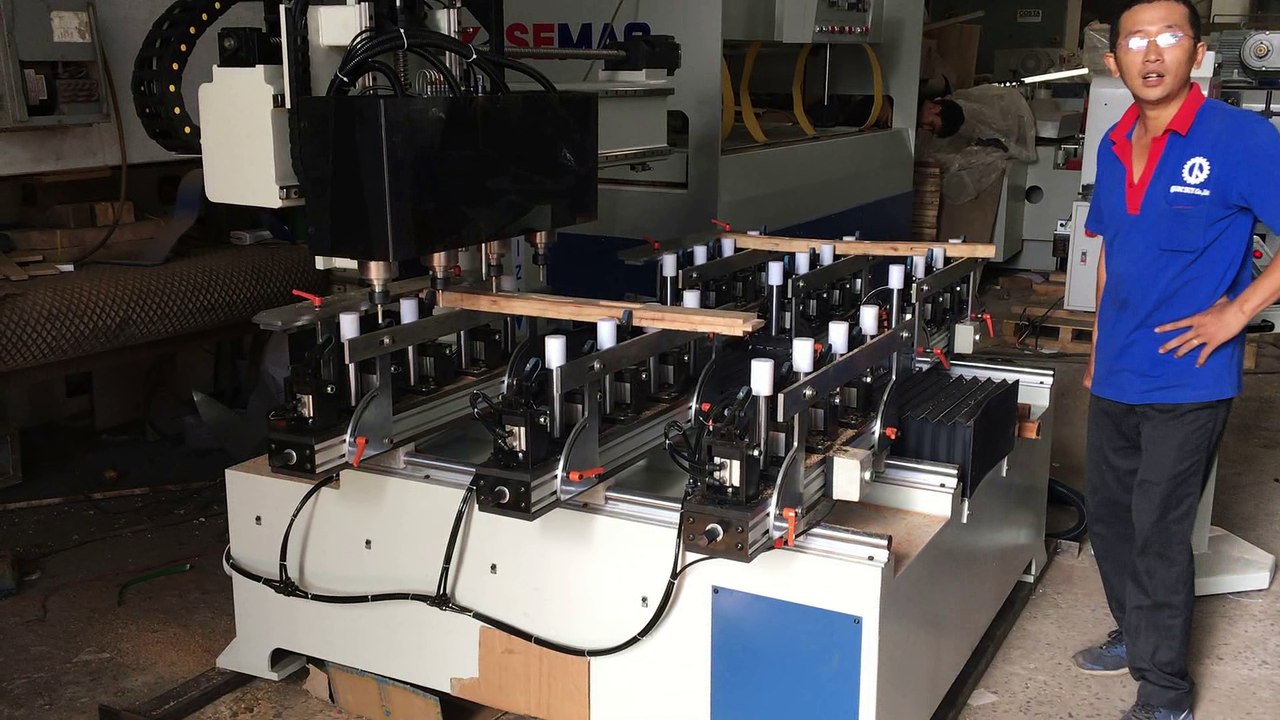 MÁY LÀM MỘNG ÂM CNC 4 ĐẦU GIÁ RẺ NHẤT TẠI TPHCM