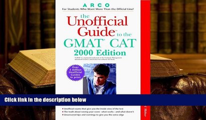 Audiobook  UG/The GMAT CAT (Unofficial Guides) Full Book