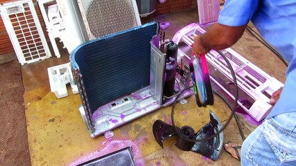 COMO LAVAR TURBINA DO EVAPADOR (LAVANDO EVAPORADOR INVERTER 18MIL BTU PANASONIC