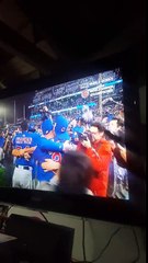 CUBS WIN! Jimmy's reaction to Cubs winning World Series! 2016
