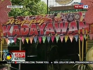 SONA: Ika-31 Kadayawan Festival, ipinagdiriwang sa Davao City