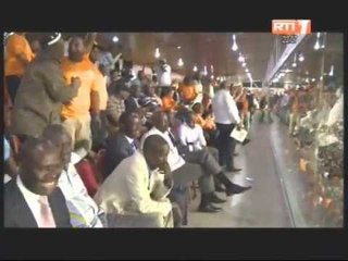 Football/Côte d'ivoire - Sénégal: Ambiance du Match dans les loges VIP du Stade FHB