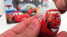 Cars 2 Surprise Eggs Unboxing Lightning McQueen toy gift - Kinder sorpresa huevo juguete regalo Cars