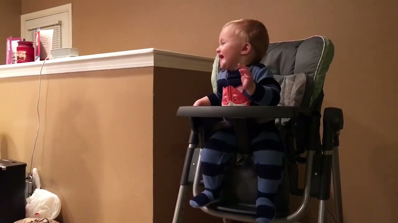 Jameson Laughing When I Change the Trash Bag