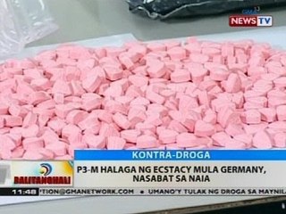 BT: P3-M halaga ng ecstacy mula Germany, nasabat sa NAIA