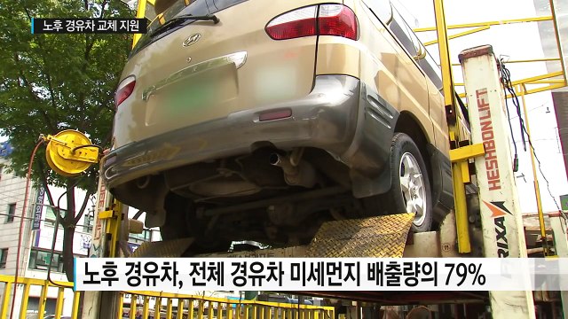 노후 경유차 교체 최대 100만 원 지원...혜택 대상은? / YTN (Yes! Top News)