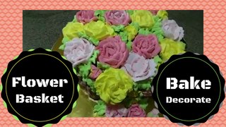 Flower Basket Cake