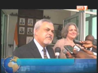 Audience du premier ministre accordée à l'ambassadeur des Etats Unis en Côte d'Ivoire