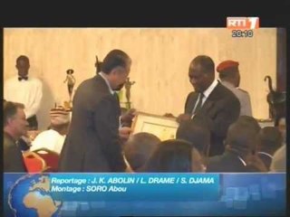 Le Président de la Banque Mondiale Dr KIM ont été convié à un dîner au palais présidentiel