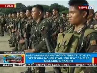 BP: Militar, patuloy ang opensiba laban sa Abu Sayyaf group