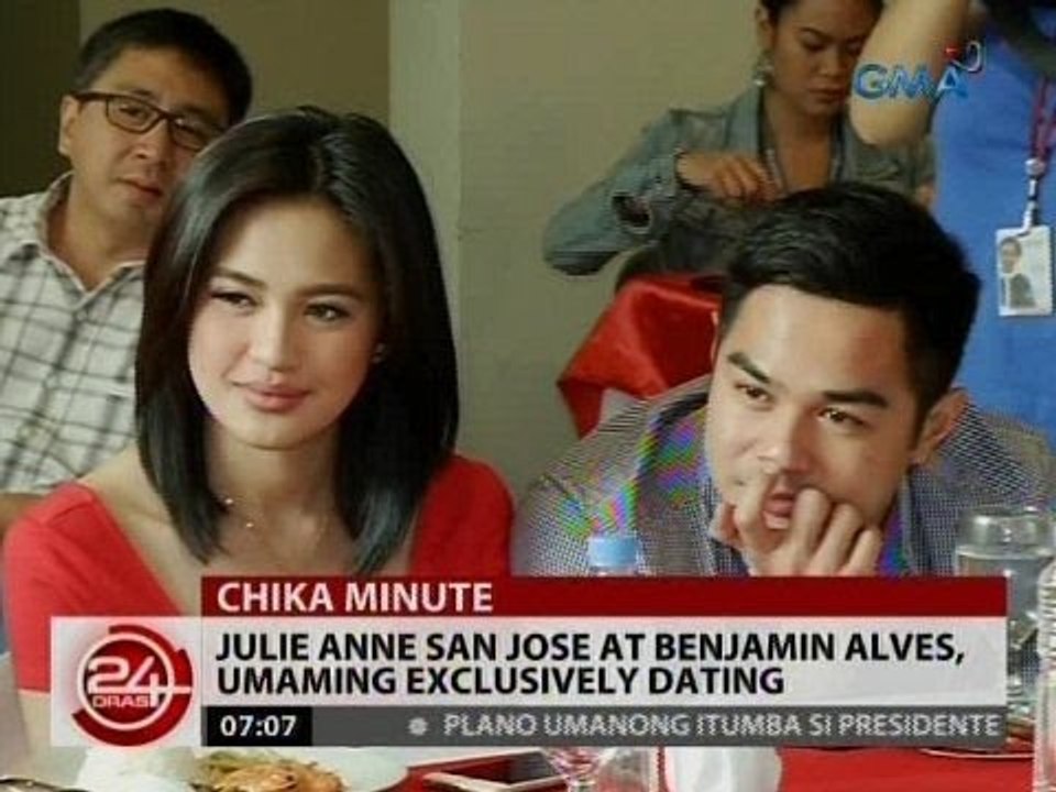24 Oras: Julie Ann San Jose at Benjamin Alves, umaming exclusively dating
