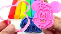 Учим Цвета! Играть doh формочки Слон Минни Маус свинка Пеппа веселый и творческий для детей EggVideos.com