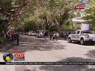 SONA: Mga bahay sa Forbes Park at Magallanes Village, kinatok din ng mga pulis