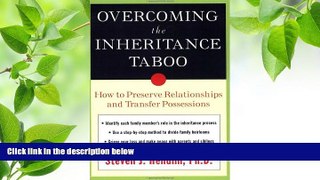 DOWNLOAD EBOOK Overcoming the Inheritance Taboo Steven Hendlin Full Book