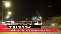 Sosyal medyada PKK/KCK'yı övenlere operasyon: 22 gözaltı
