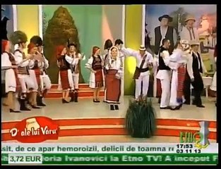 Elena Mandrescu - La polcuta, mai, baieti (D'ale lui Varu' - ETNO TV - 03.11.2013)