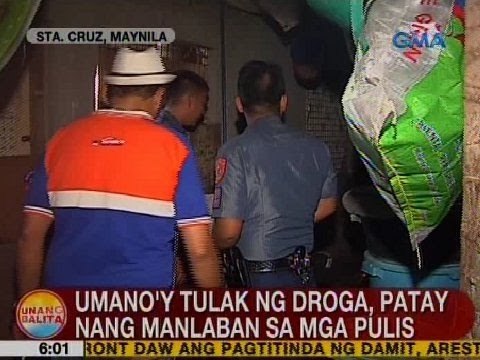 UB: Umano'y tulak ng droga, patay nang manlaban sa mga pulis sa Sta. Cruz, Maynila