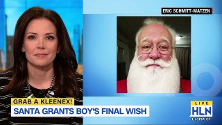 Santa grants boy's final wish