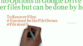 Recover Permanently Deleted Google Drive Files Deleted Forever from Trash