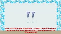 Duchesse Encore Toasting Champagne Flute Glass Set of 2 Color Lavender 77ce148a
