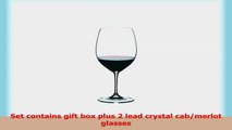 Riedel 2416013 Vinum 2  1 CabernetMerlot Glasses in Gift Box with Wine Compartment 43d9d3a8