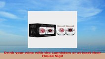 2 Piece Targaryen Game of Thrones White Wine Glass Set 82e744e5