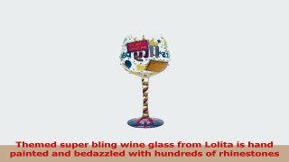 Santa Barbara Design Studio Its My Day Lolita Super Bling Wine Glass Multicolor a1668d6d