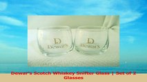 Dewars Scotch Whiskey Snifter Glass  Set of 2 Glasses 27ace483