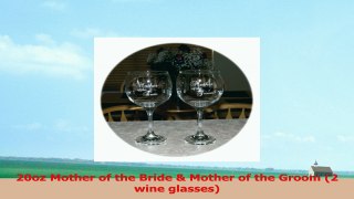 20oz Mother of the Bride  Mother of the Groom 2 wine glasses 32bb3322