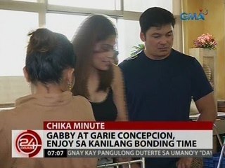 24 Oras: Gabby at Garie Concepcion, enjoy sa kanilang bonding time