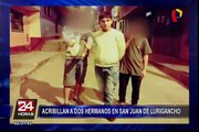 SJL: familiares de jóvenes asesinados exigen justicia