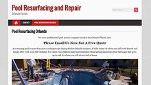 Orlando Pool Repair