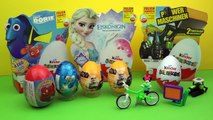 Kinder Surprise Eggs Disney Pixar Cars Mickey Mouse, MARVEL, Spider Man-ZPTWYy-fiPw