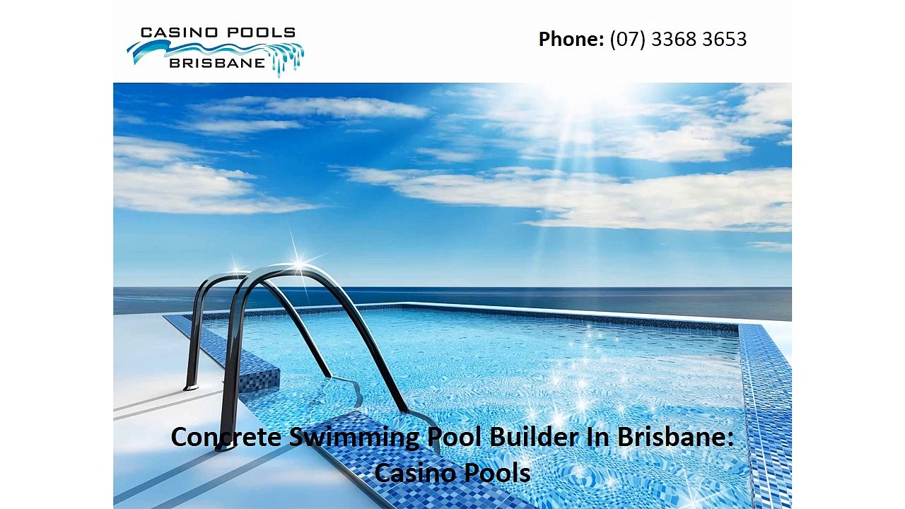 Concrete Swimming Pool Builder In Brisbane: Casino Pools