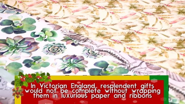 Creative gift-wrapping with Stephanie