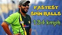 Top 10 Fastest Spin Balls Ever Bowled in Cricket    Spin Vs Pace Bowling