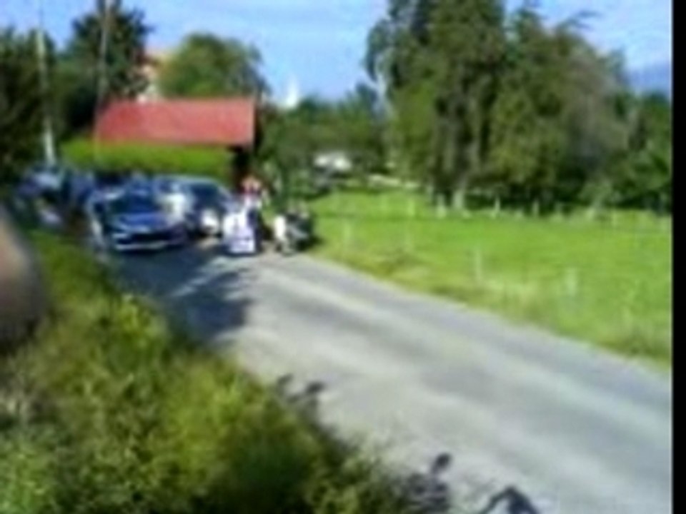 Départ rallye du mt blanc 2007