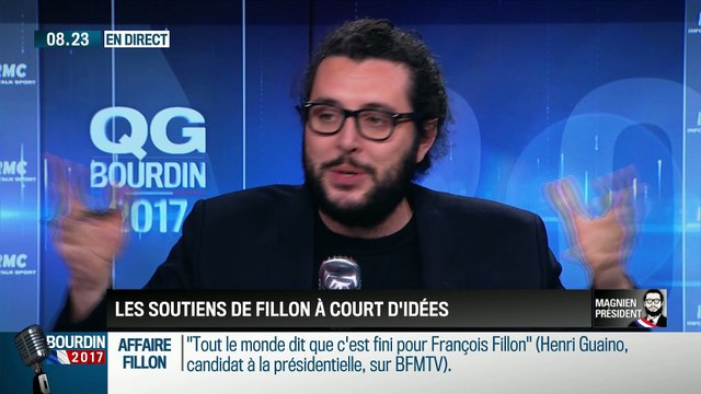 QG Bourdin 2017 : Magnien président ! : Affaire Fillon : ses porte-paroles sont à court d'idées